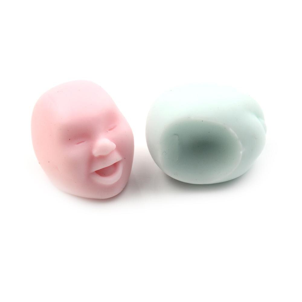1 Pcs Anti-Stress Bal Ontspannen Pop Speelgoed Menselijke Emotie Gezicht Vent Speelgoed Volwassen Stress Verlichten Bal Speelgoed Speelgoed