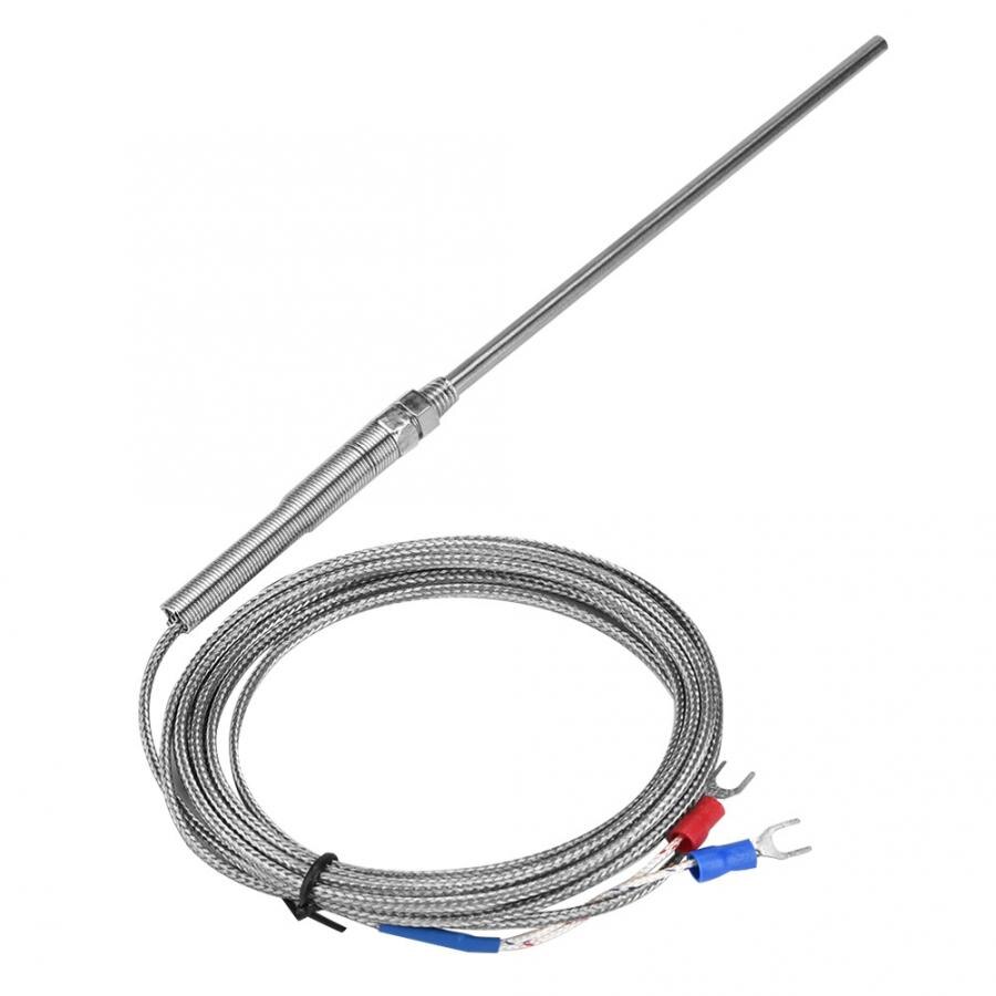 M8 Thread Type K Thermocouple 150mm Probe Temperature Sensor Wire Temperature Sensor: 3m