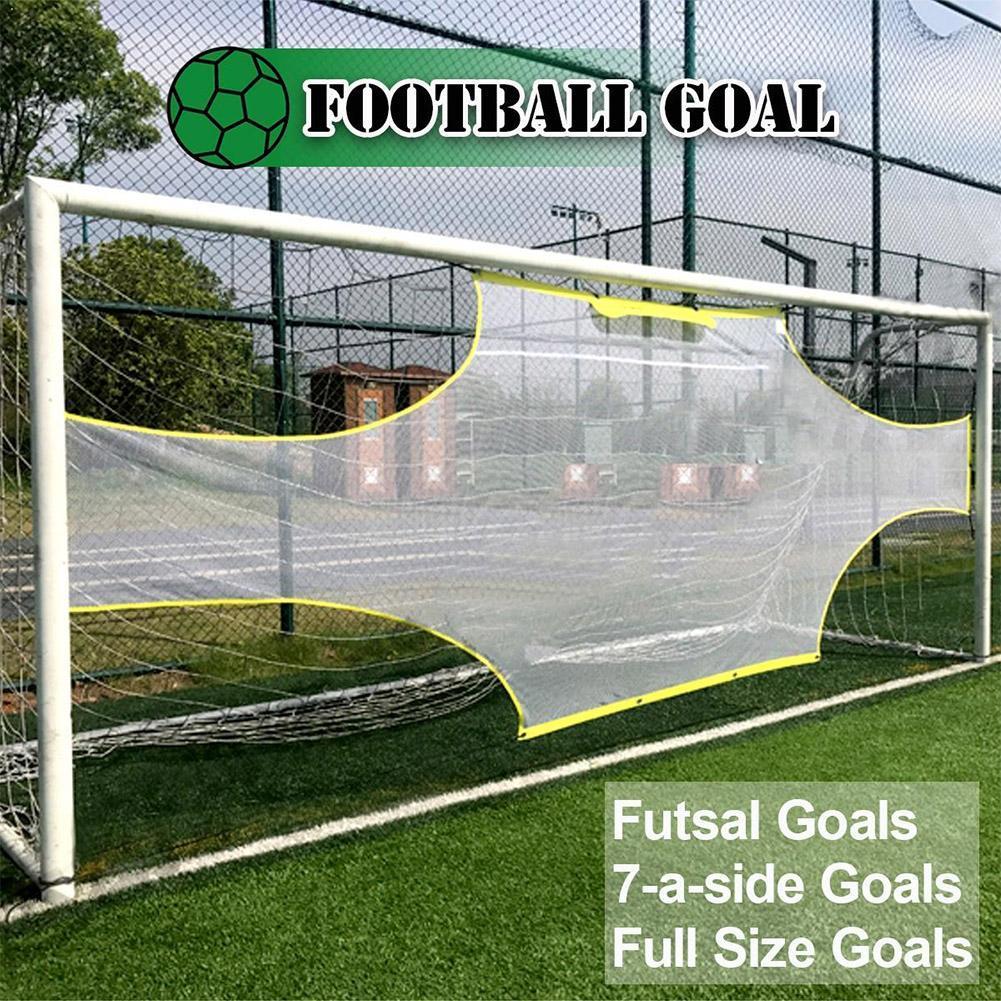 Outdoor Pro Precision Training Football Soccer Target Trainer Adjustable Practice Ball Net Belt Goal Football Shot Prac J4N4