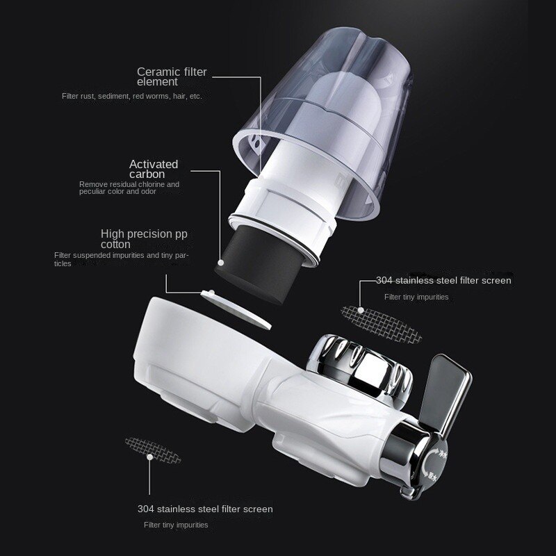 Water purifier household water purifier faucet filter purifier pre-filter kitchen appliances