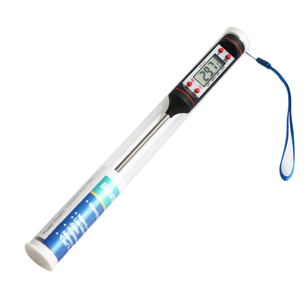 Termômetro de ar condicionado para carro, tipo agulha, lcd, medidor digital, ferramenta de verificação, cozinha, medição de temperatura multifuncional