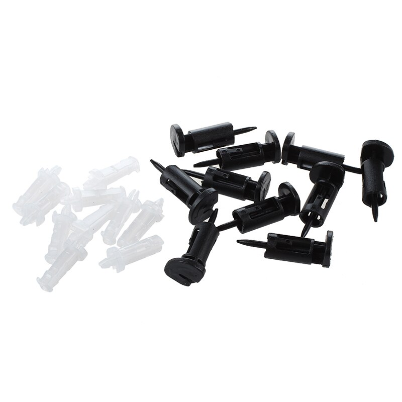 10 Pcs Plastic Mounting Clip for 4 Way CPU Coolers