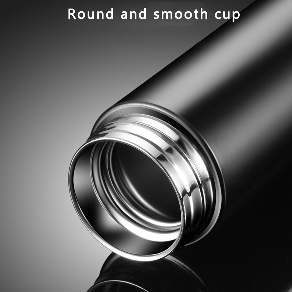 500ML Stainless Steel Insulation Smart Water Bottle, Leak Proof, Double Walled, Keep Drink & Cold, LCD Temperature Display