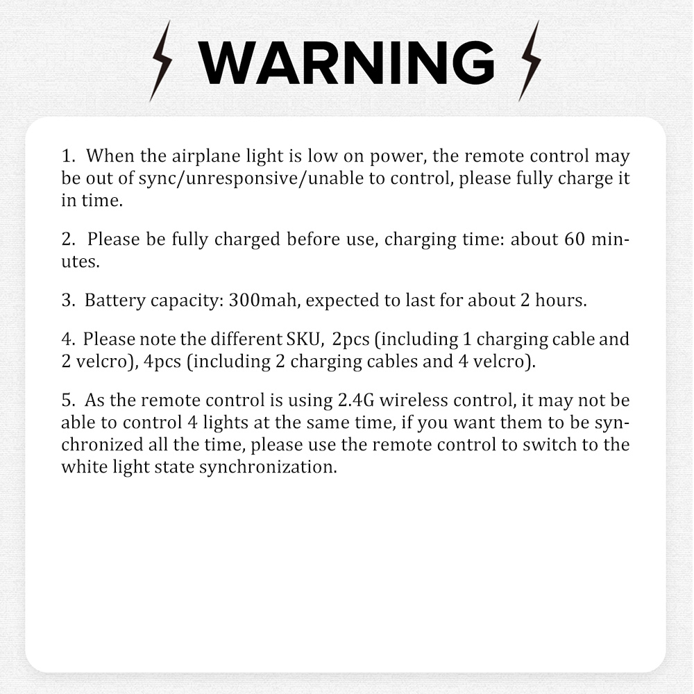 4 STKS Draadloze LED Drone Stroboscooplamp voor Motor Auto Fiets Afstandsbediening Anti-collision Waarschuwingslampje Signaallicht