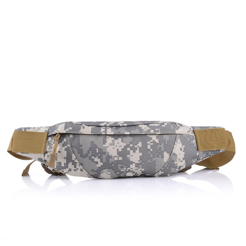 Sport Casual Heuptas Multifunctionele Waterdichte Telefoon Tas Mannen en Vrouwen Running Travel Camo Borst Zak: ACU