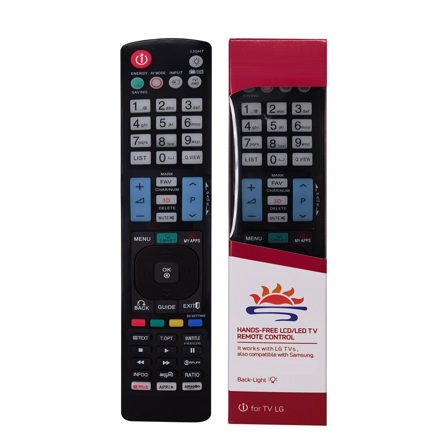Control remoto adecuado para LG 42PT353 50PT353 42PV350 50PV350 AKB73275606 AKB73615312 TV