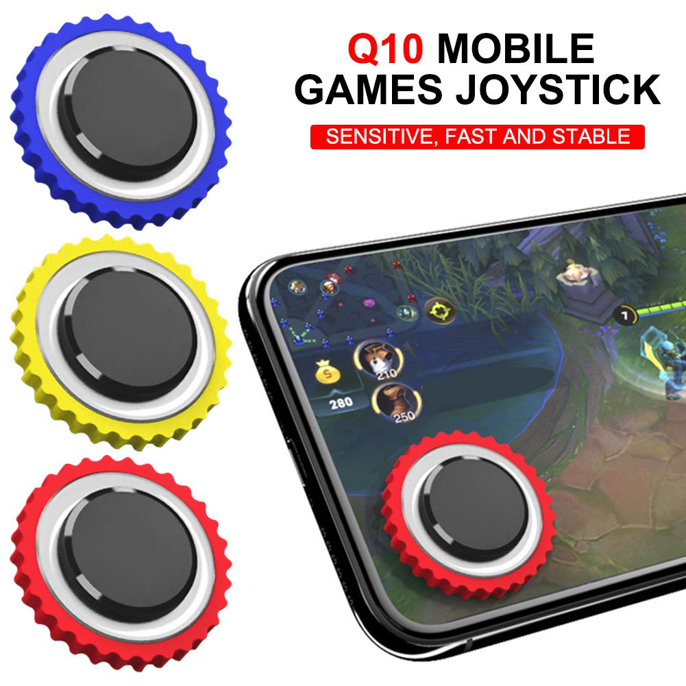 Q10 Mobile Games Joystick Round Game Joystick Screen Sucker Controller For Android IOS Mobile Computer
