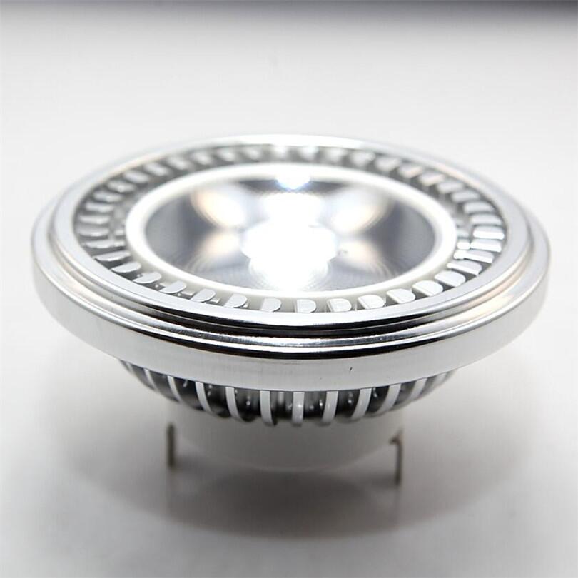 1 st högeffekt  ar111 15w cob led glödlampa dimbar  g53 cob led taklampa  qr111 led spotlight 85-240v/dc12v led lampa ljus