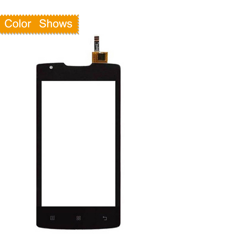 Original For Lenovo A1000 A 1000 Touch Screen Digitizer Touch Panel Sensor Front Outer Glass Lens A1000 Touchscreen NO LCD 4.0": black no gift