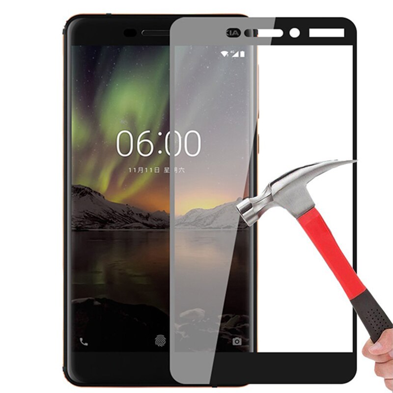 9h vidro temperado para nokia 7 plus protetor de tela para nokia 2 2.1 3 3.1 vidro protetor em nokia 5 5.1 6 6.1 2018