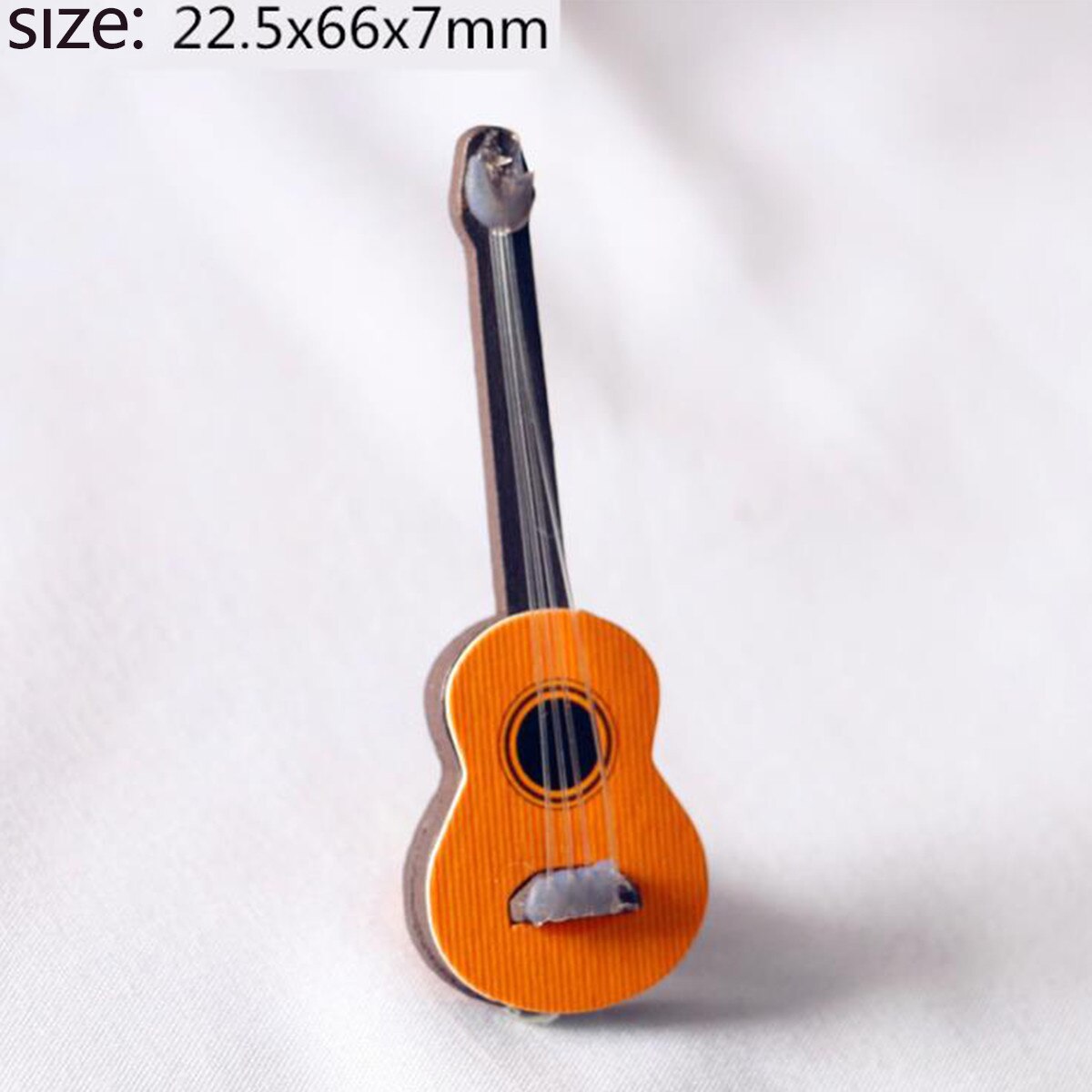 JTLB 1/12 Scala Bambola in Miniatura in Legno Mini Guitar Display