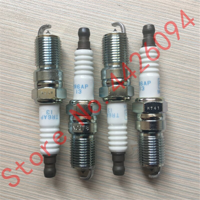 Bougies d'allumage en Iridium, 4 pièces, TR6AP-13 5809 4477 L3Y4-18-110 ITR6F13