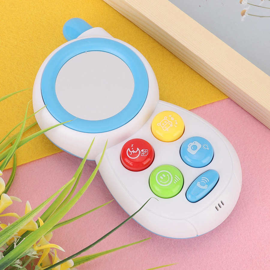 Telefoon Speelgoed Mini Baby Muziek Telefoon Speelgoed Gesimuleerde Dier Geluid Muziek Telefoon Muziek Leren Peuter Telefoon