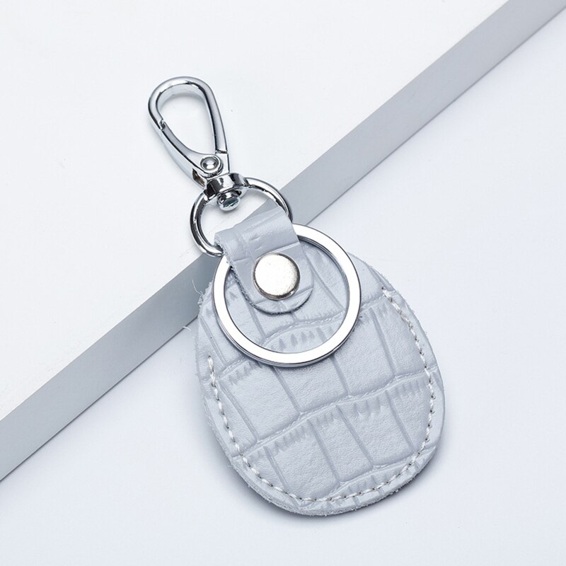 PU Leather Card Cover For Starline Alarm Tag Intercom Key Access Entrance Card Set Car Key Holder Guard Card Protecter: blue water drop