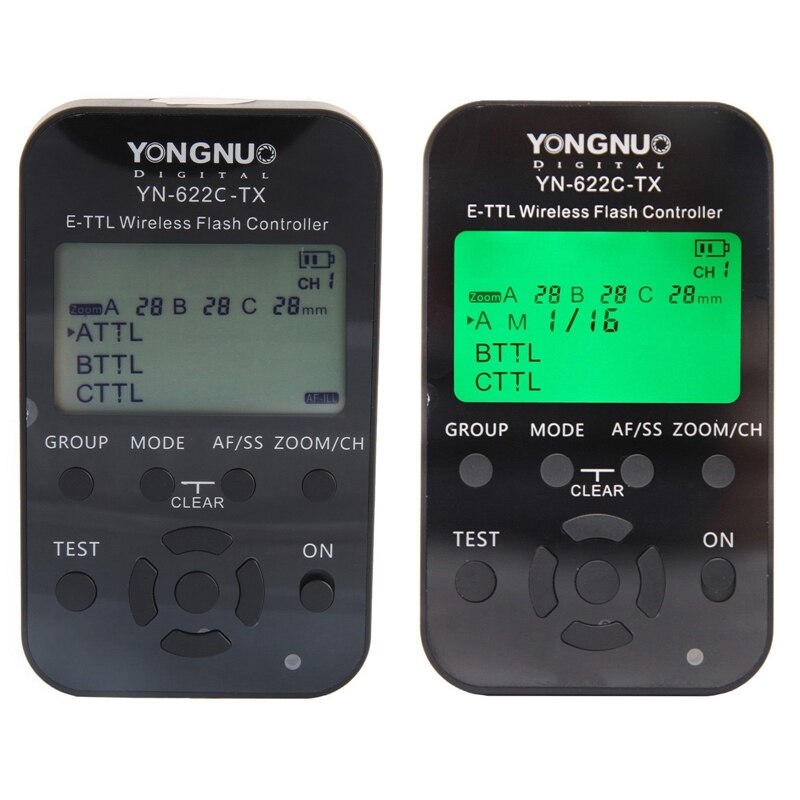 Contrôleur de flash sans fil yongnuo yn -622c- tx, e-ttl pour canon , yn622c- tx