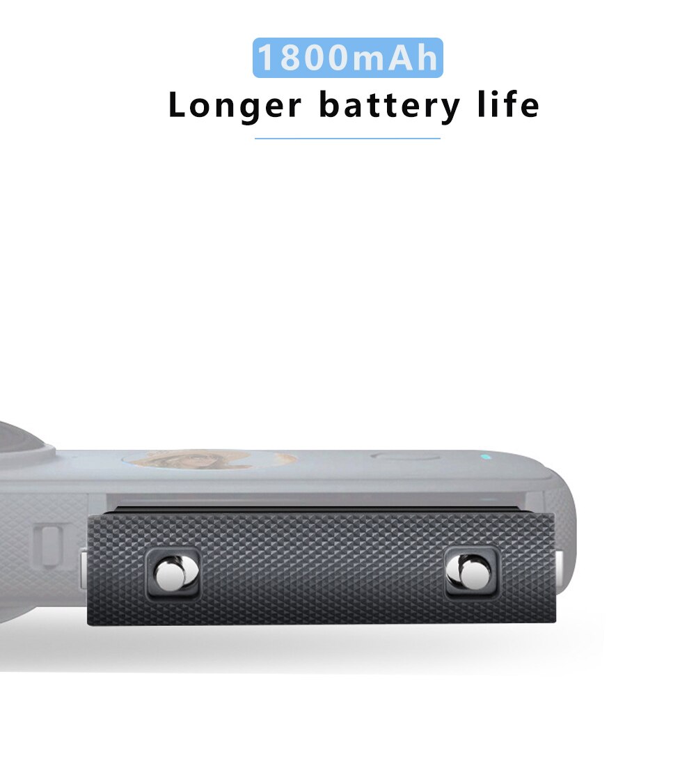 1800mAh battery pack for Insta360 ONE X2 rechargeable lithium battery Insta 360 X2 panoramic camera fast charger accessory