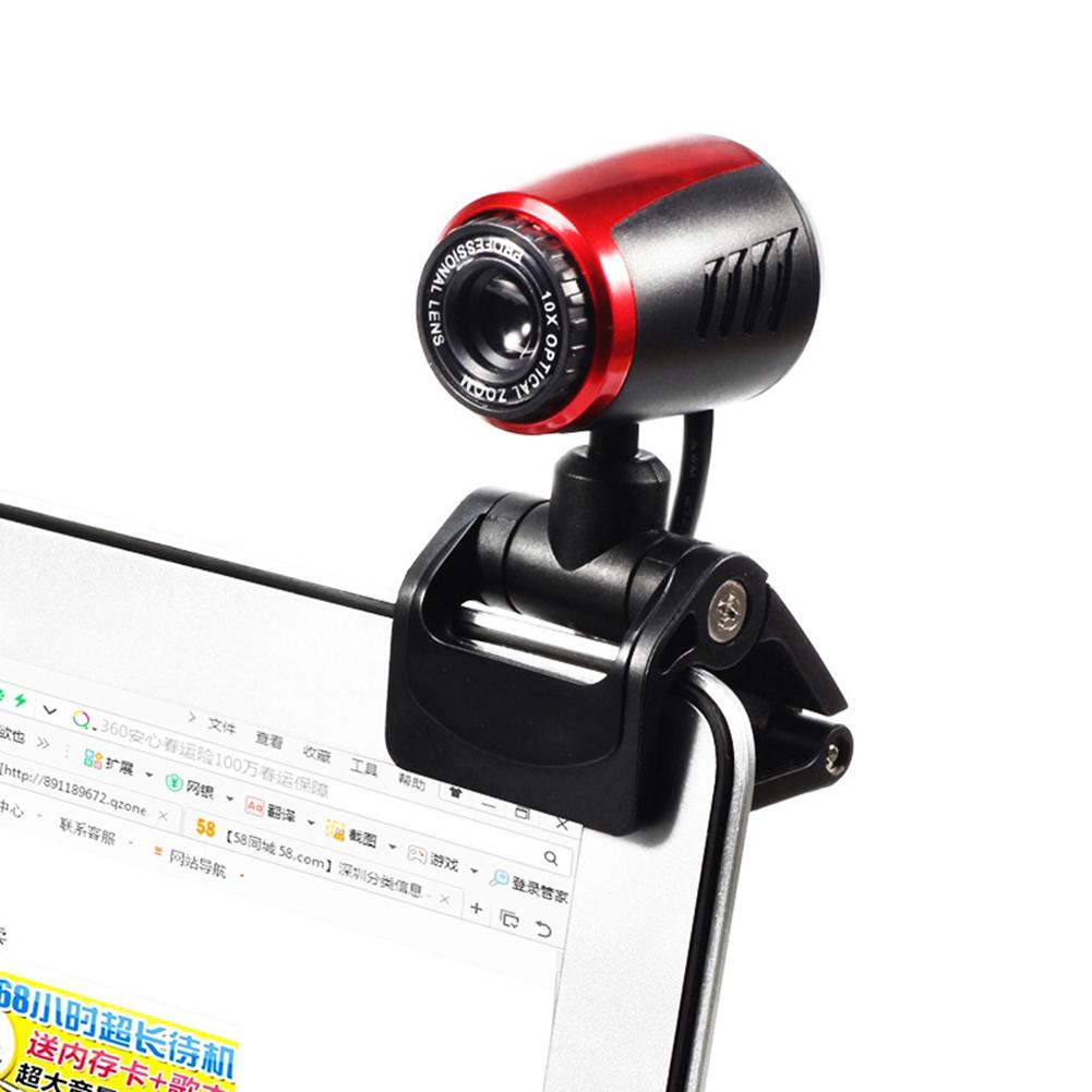 HD 720P Home Webcam USB Video Recording Web Camera with Mic for Laptop Computer USB Teaching Live Conference Camera