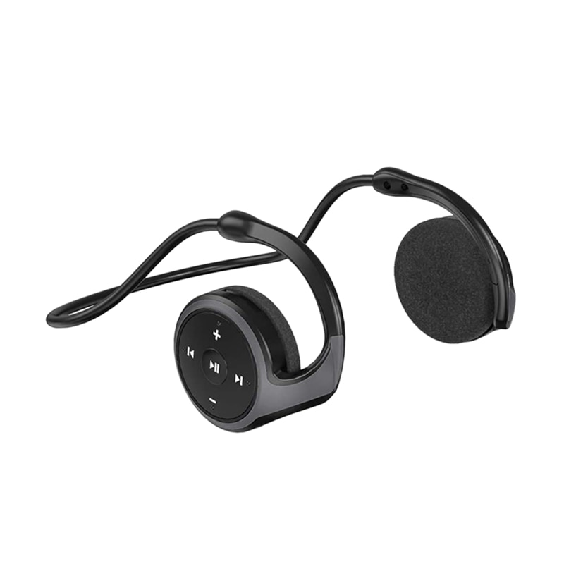 Draadloze sporthoofdtelefoons, hoofdtelefoons voor op de achterkant, stereo bluetooth hoofdtelefoons, nekband bluetooth 5.0 hoofdtelefoons