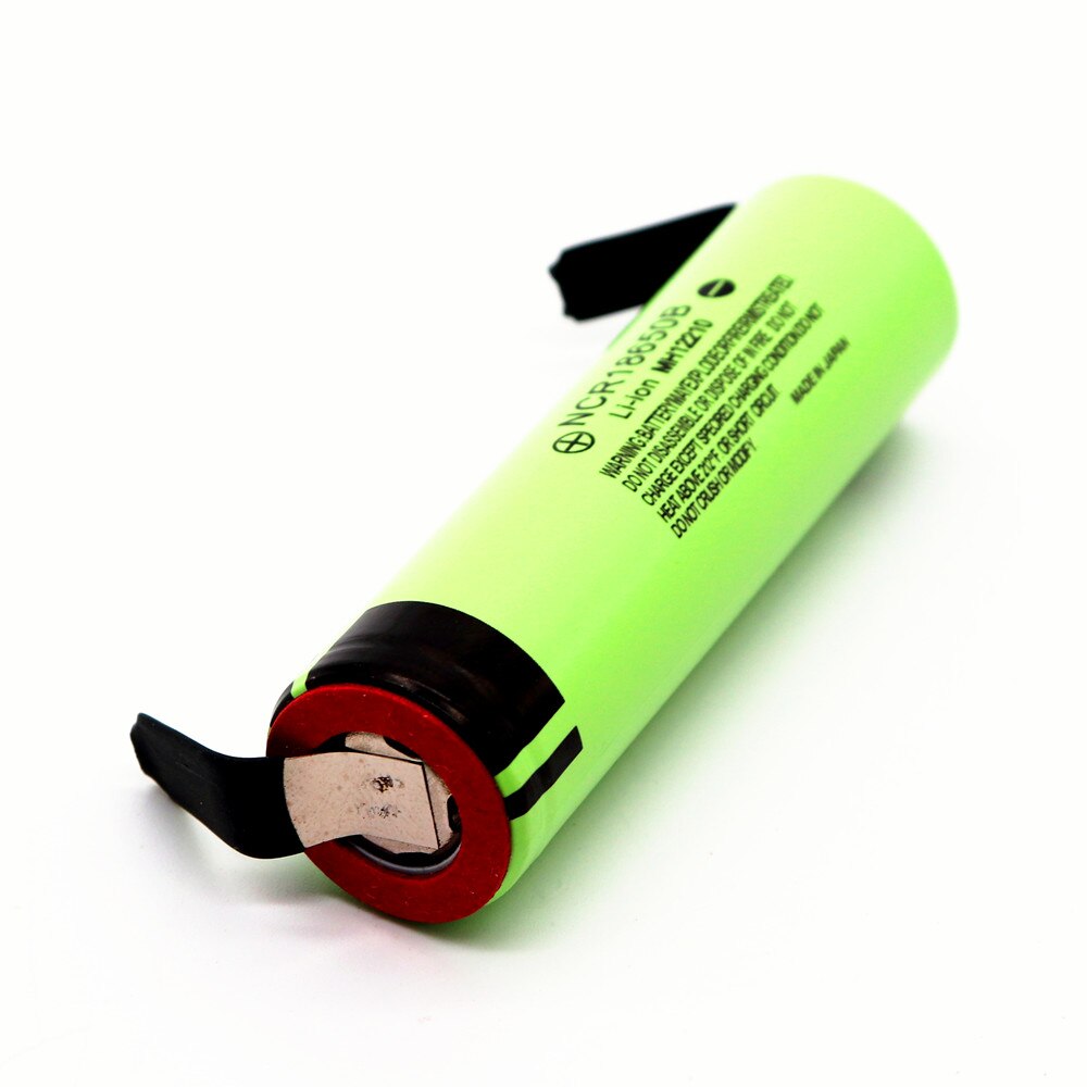 100% Original Nuevo NCR 18650B 18650 Li-ion recargable de la batera de 3400 mAh 3,7V para linterna/or +DIY nquel pieza
