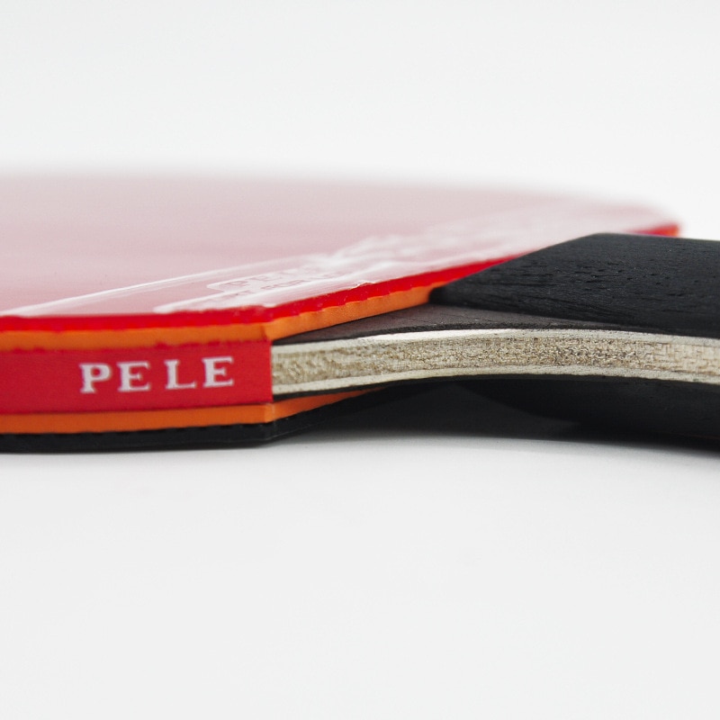 Carbon Fiber Table Tennis Racket Blade Rubber With Double Face Pimples-in Ping Pong Rackets High With Bag