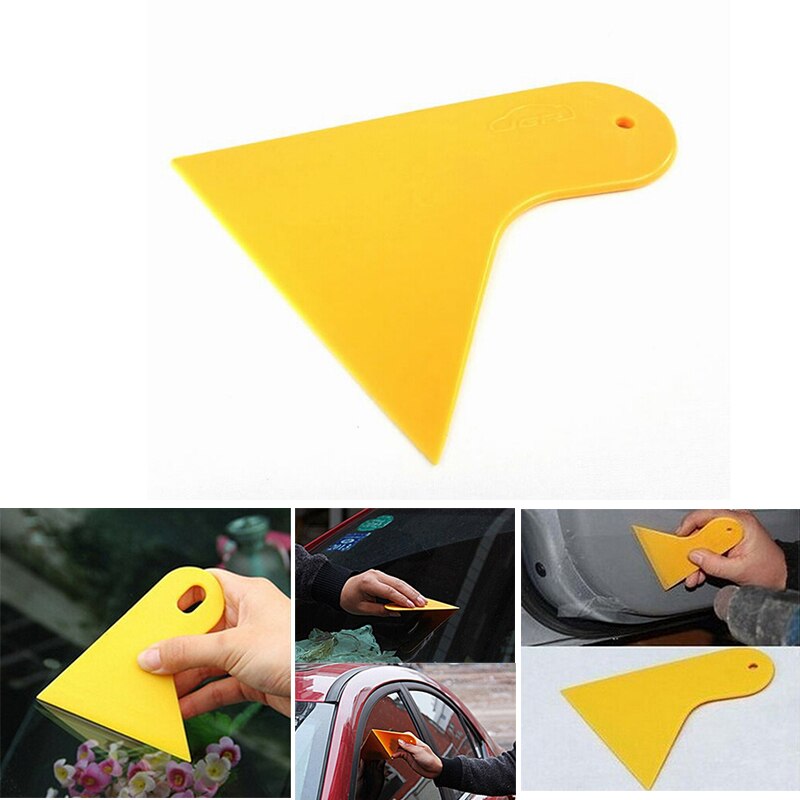 1pcs Window Sticker Cleaner Windshield Snow Shovel Glass Water Remove Wiper Squeegee Plastic Scraper Car Film Tools Wiper Plate