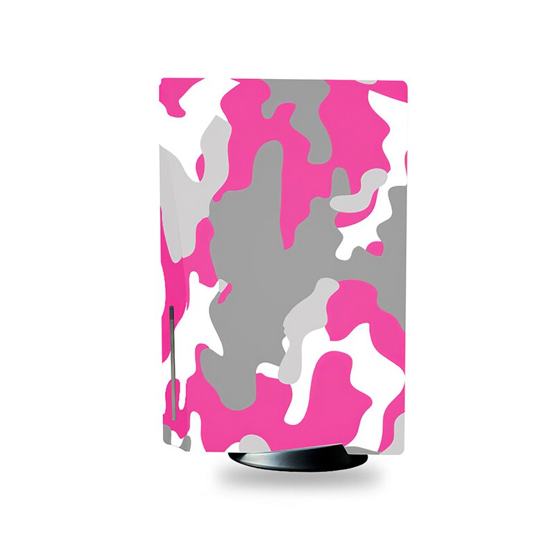 Practical Skin Sticker For PS5 With Ultra HD Blu-Ray Disc Drive Console And 2 Controllers With Beautiful Pattern