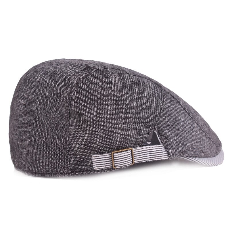 Gorras de algodón de nivel superior para hombre, Boina, gorra Gatsby, gorra plana de verano y otoño, sombreros de conductores para adultos jóvenes