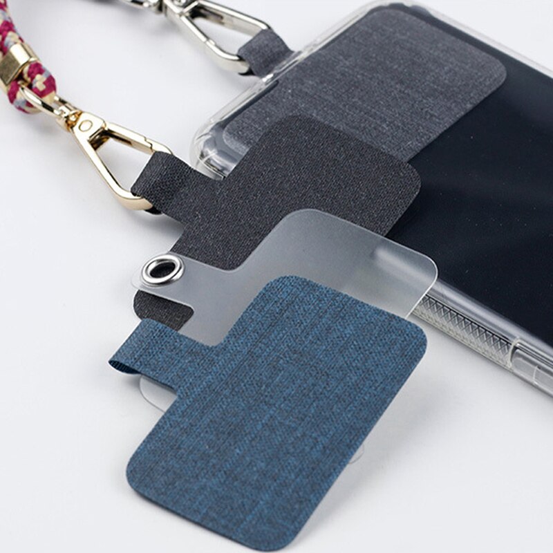 Ingebouwde Telefoon Geval Lanyard Vaste Clip Patch Universele Telefoon Veiligheid Anti Smartphone Lanyard Assist Tool