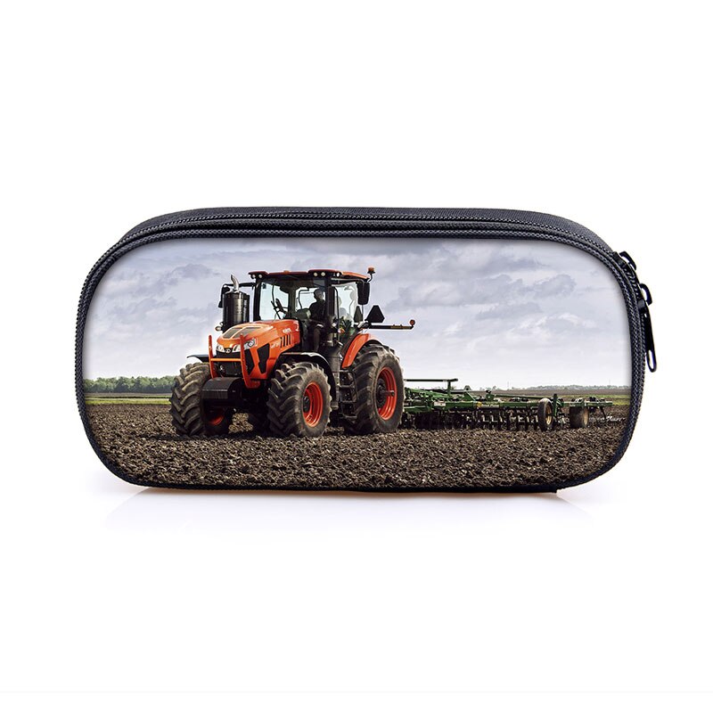 Bauernhof Traktor drucken Kosmetik fallen Bleistift Tasche Jungen Mädchen Stationäbetreffend Tasche freundlicher Schule fallen freundlicher Bleistift Kasten Schule Lieferungen Taschen