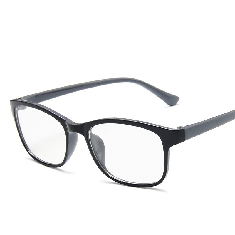 Anti Blauw Licht Gaming Bril Unisex Clear Lens Computer Bril Bril Brillen Mannen Blauw Licht Blokkeren Bril: A Black Gray