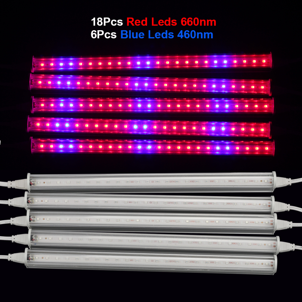 Fitolamp barre de LED bande rigide LED cultiver plante lumière de croissance T5 Tube pour Aquarium serre hydroponique grosebox Phyto plantes d'intérieur