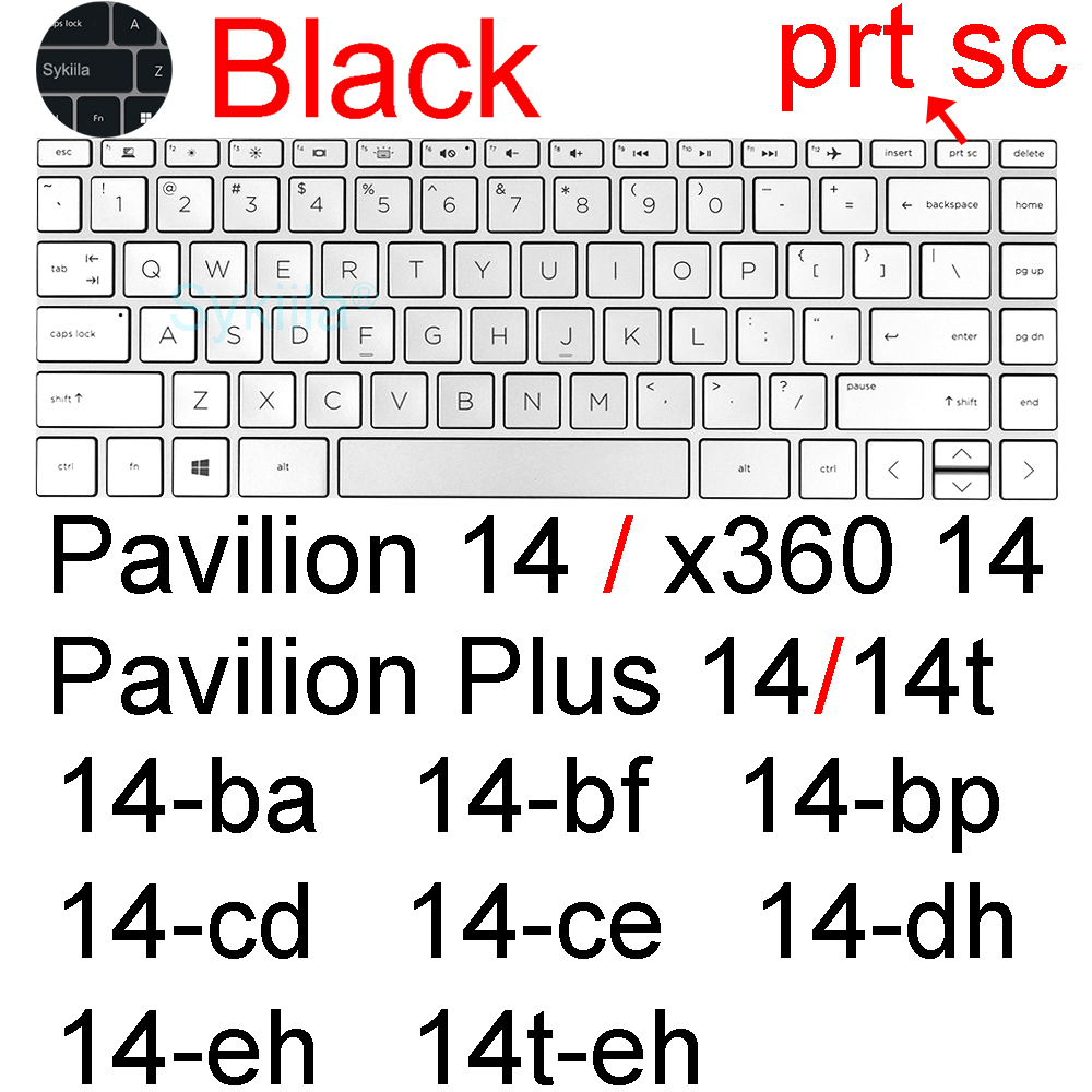 Funda de teclado para HP Pavilion 14 14-eh 14-cd 14-ab 14-ce 14-bp 14-ba 14-al 14-e 14- n 14-r dv4 dm4 funda protectora de silicona: Gris