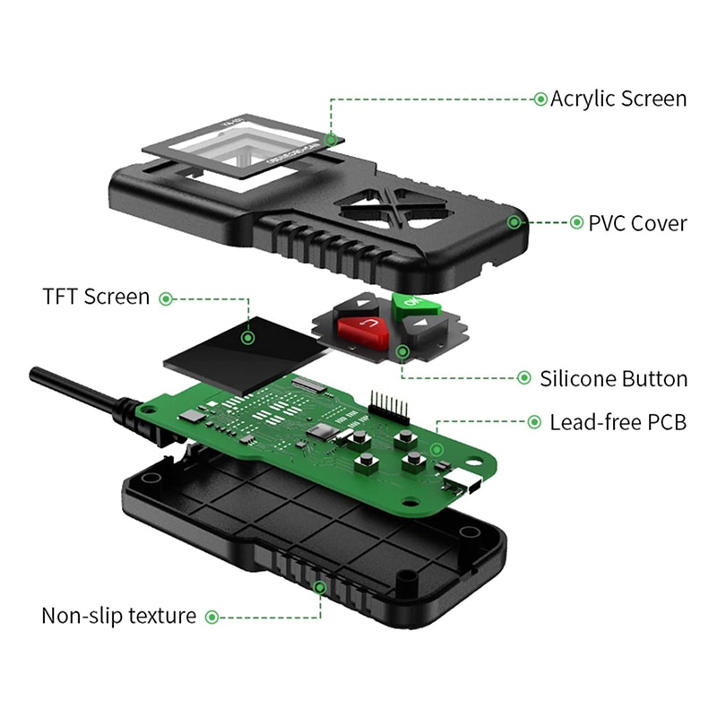OBD OBD2 Car Scanner Code Reader Engine Fault Diagnostic Scanner Check Support Graph Datastream car Diagnostic Tool