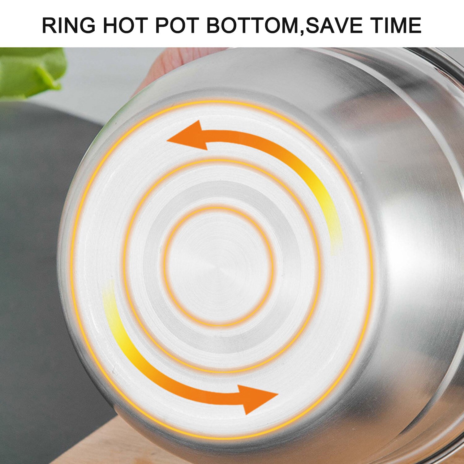 1.5l rustfrit stål damper pot suppe pot madlavning multi-purpose køkkengrej med damper pot køkken non-stick pan almindelig brug