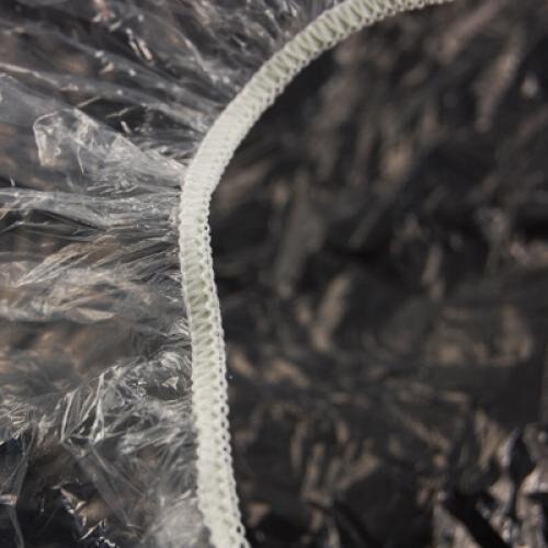Gorros de ducha de spa para salón de peluquería, desechables y transparentes, 100 Uds.