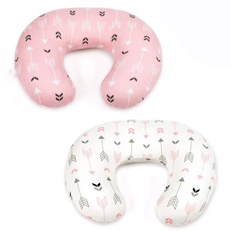 Two pillowcases Newborn Breastfeeding Pillows Maternity Pregnancy Baby Nursing Cushions are soft and comfortable.: 4