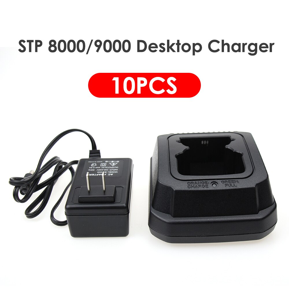 Desktop Rapid Battery Charger Set Base per Sepura Serie Walkie Talkie STP8000 STP9000 Ham Radio Transceiver Hf Caricatore