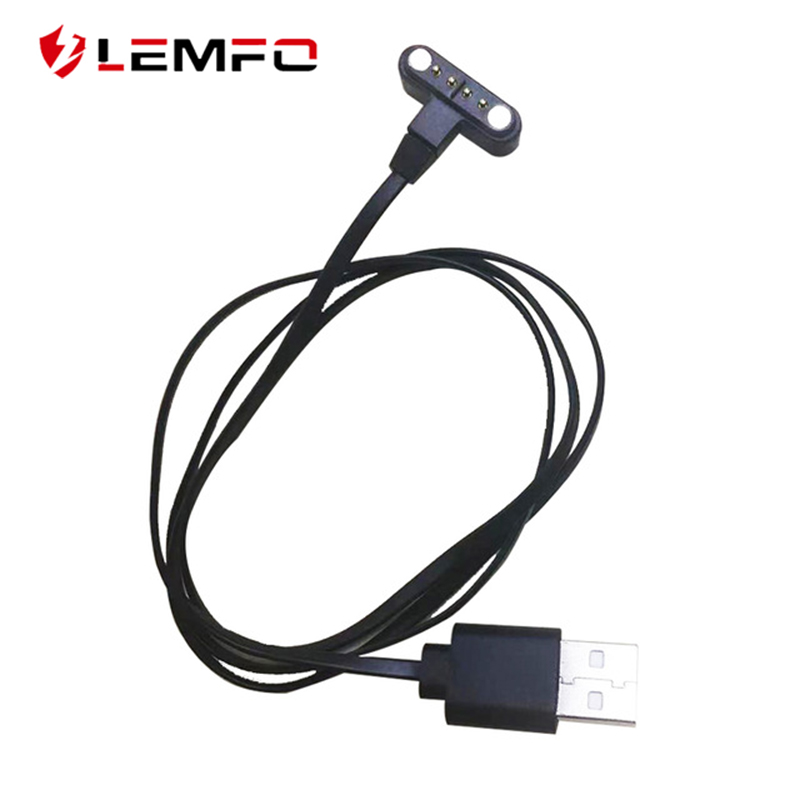 LEMFO LEM10 Smart Watch Accessories Charging Cable Screen Protector Leather Strap Replacement for LEM10