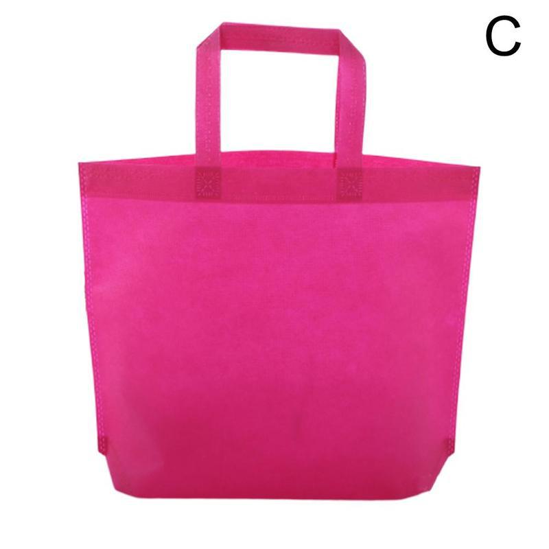 6 Color Reusable Eco Nonwoven Shopping Bag Foldable Grocery Handbag bag Capacity Tote Storage Bag High Casual P6Q0: C