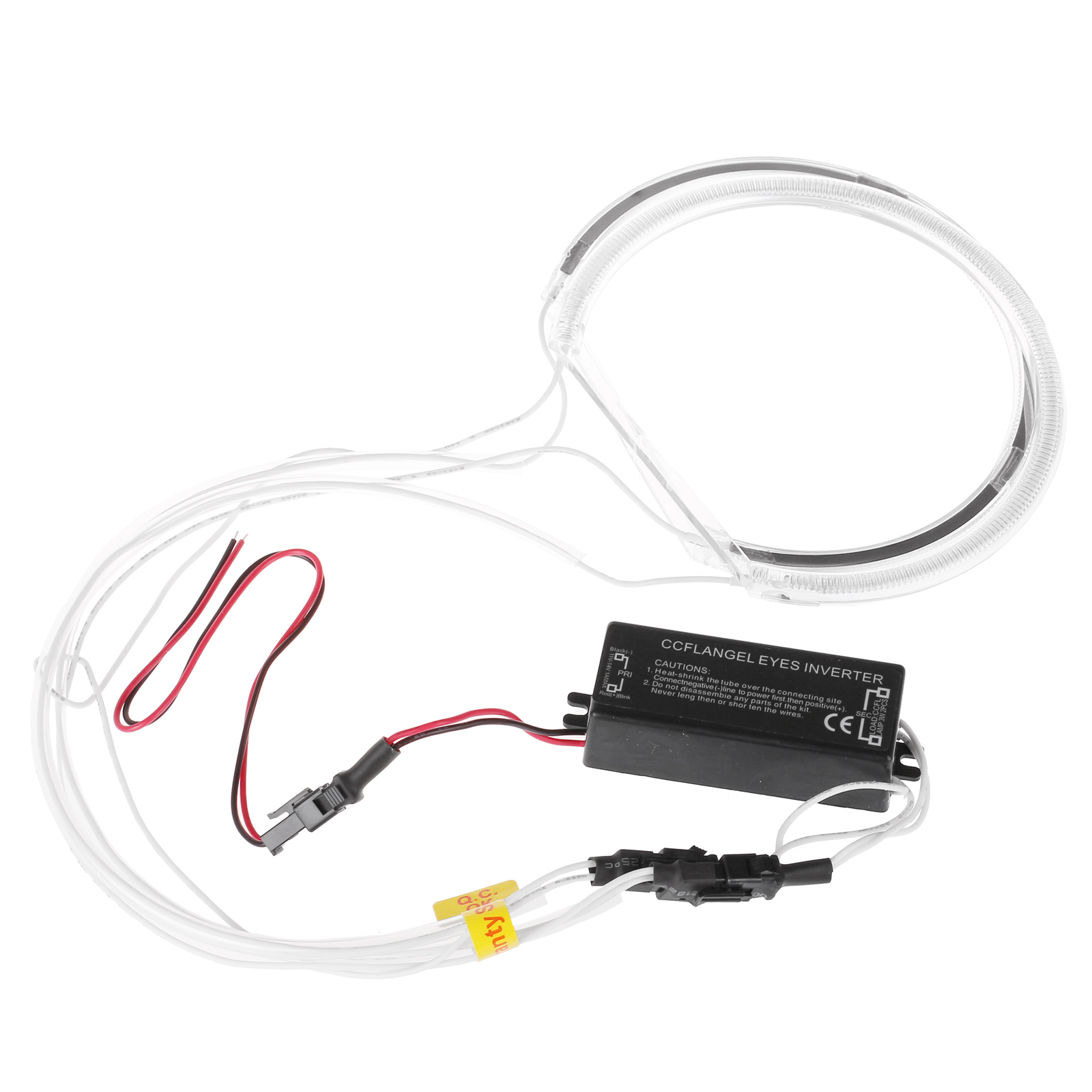 4PCS CCFL Car Angel Eagle Eyes Light Flexible Tube Headlight White Headlamp For BMW E36 3 E38 7 E39 5 E46 (131*2+146*2)