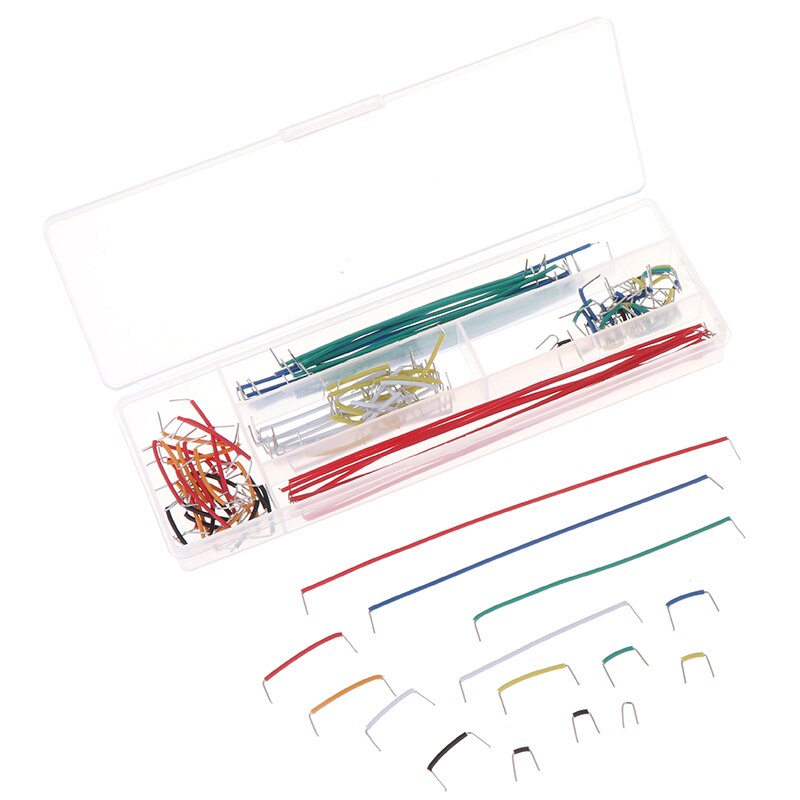 140 Stks/set Praktische Solderless Breadboard Jumper Cable Kit Diy Shield Voor Arduino