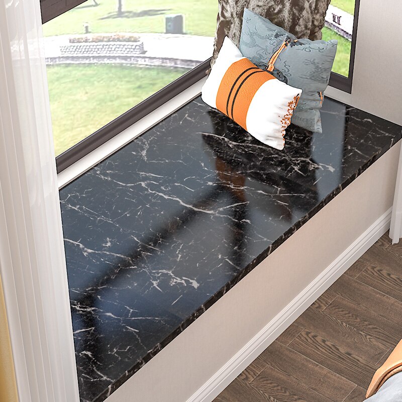 Classic Marble Pattern Wall Stickers Kitchen Stickers Waterproof Oilproof Protect Desktop One Piece Self Adhesive Wallpaper