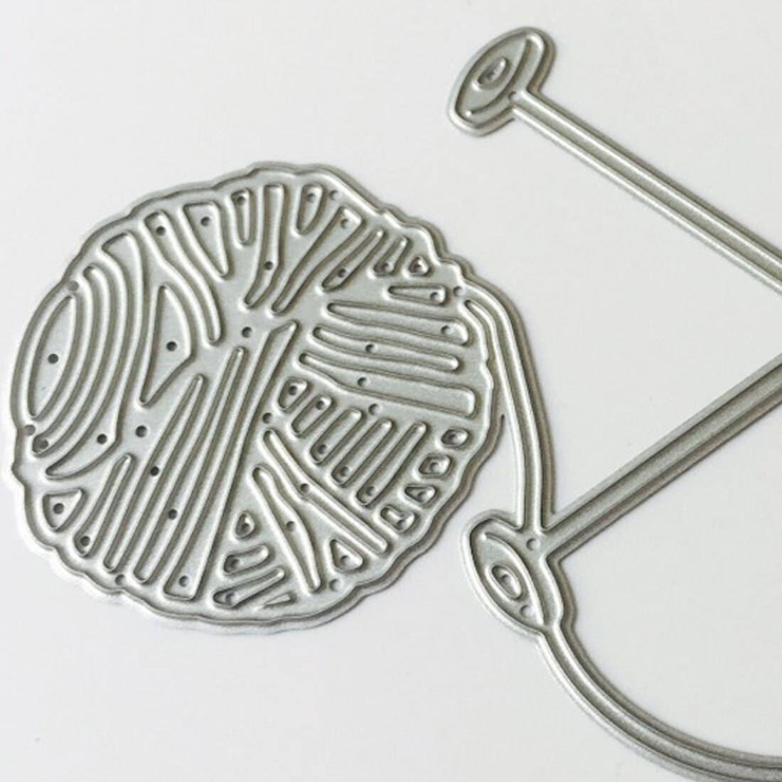 Knitting Wool Yarn Metal Cutting Dies Paper Craft Card Album Stencils Template Dies Cutting Dies Stencils for DIY Scrapbooking