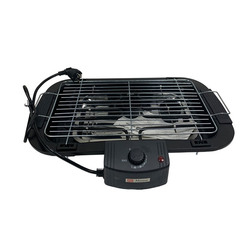 Grill à Raclette électrique 1000W, anti-adhésif, grille pour Barbecue, sans fumée, pour 2 Couples, idéal pour Barbecue