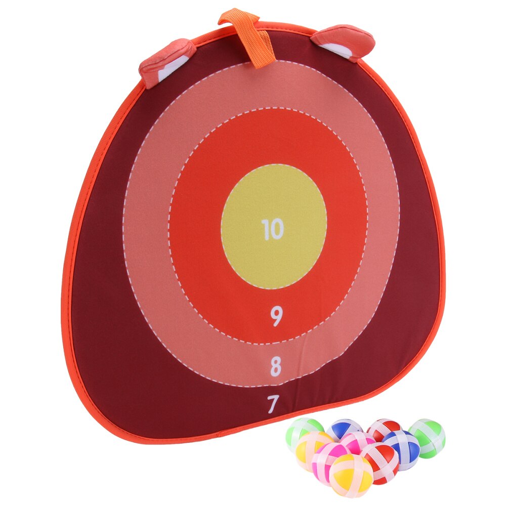 1 Set Darts Shooting Toys Cartoon Funny Durable Shooting Sticky Target Toy Throw Ball Target Toy Shooting Toys for Child Outdoor: Colorful