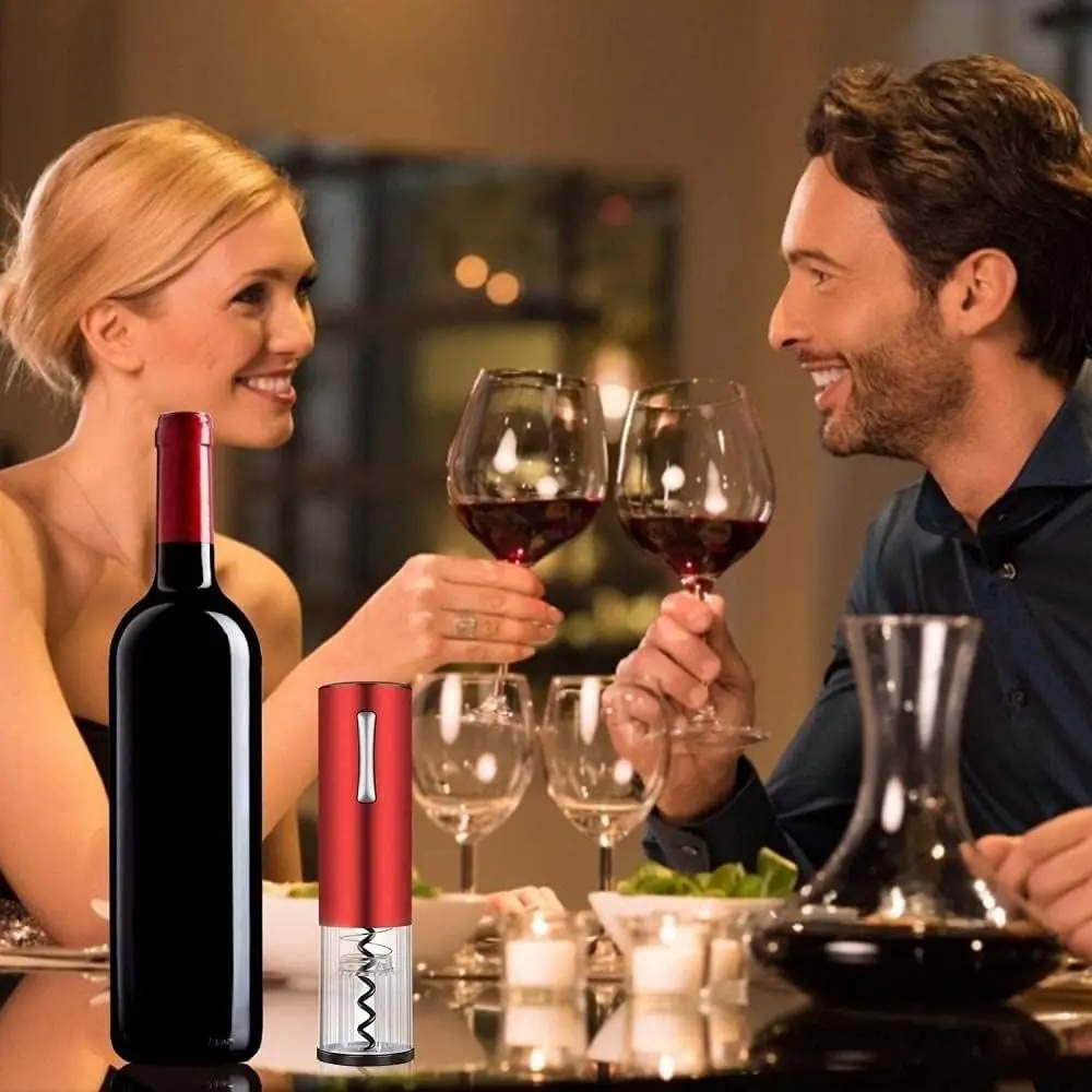 Elektryczny otwieracz robić butelek wina Bezprzewodowy akumulatorowy automatyczny elektryczny korkociąg Otwieracz robić wina z ładowaniem USB dla miłośników wina