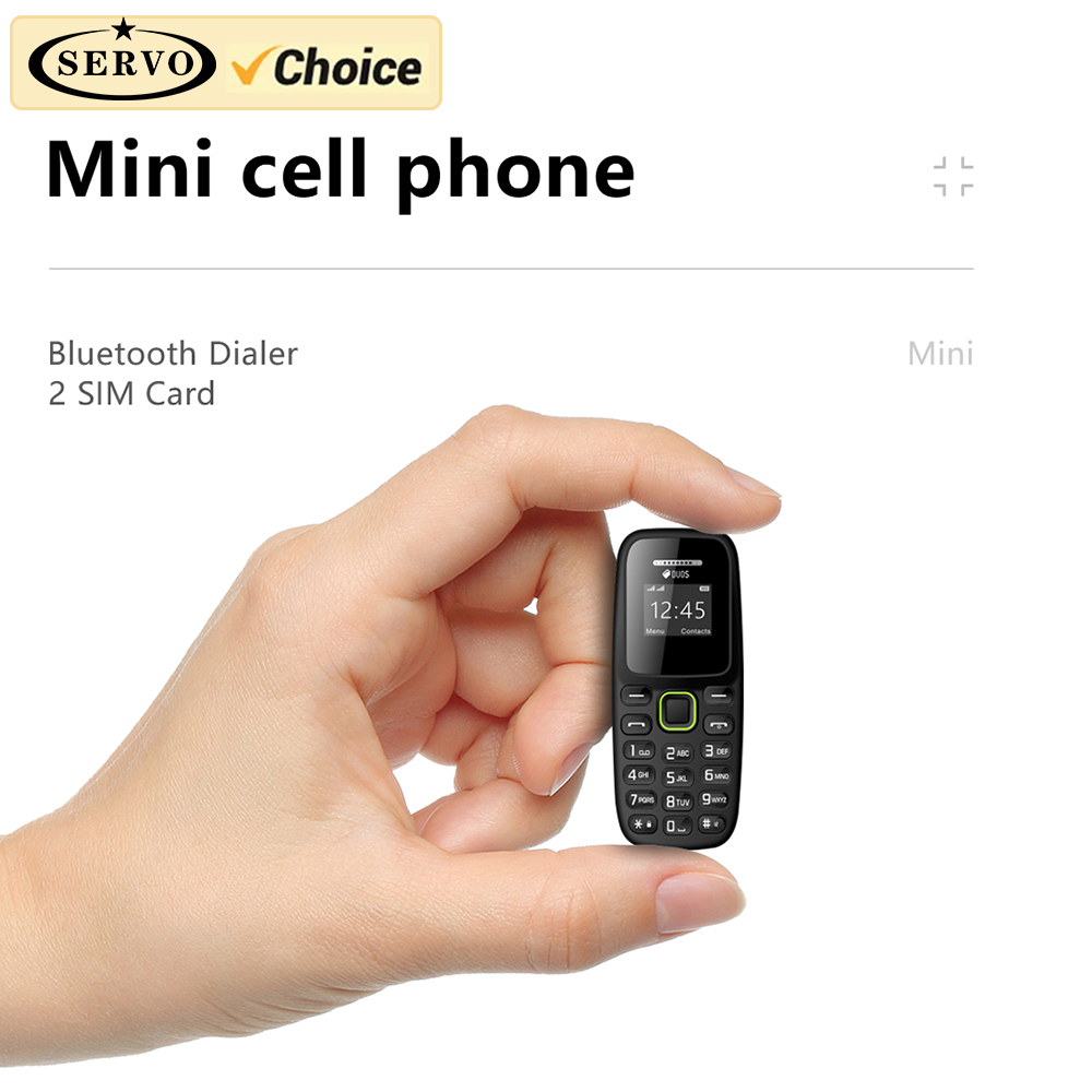 BM310 Kleine Mobiltelefone entsperrtes Bluetooth-Kopfhörertelefon, geringe Strahlung, automatische Anrufaufzeichnung, Dual-SIM, kleines Mobiltelefon