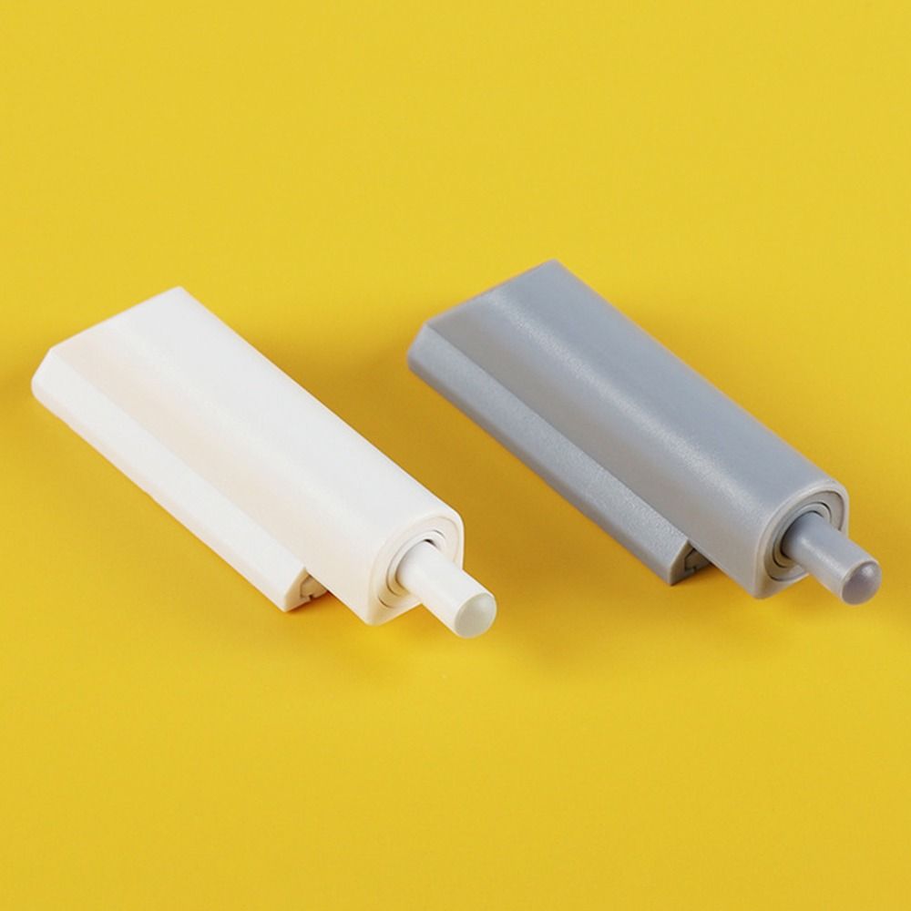 Amortisseur de porte en plastique, pousser pour ouvrir et fermer, maison, cuisine avec vis, armoire, butées de porte anti-claquement