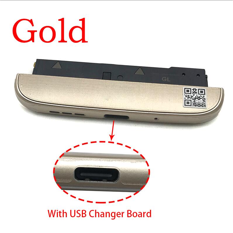 Usb Opladen Dock Microfoon Board + Luidspreker Ringer Buzzer Voor Lg G5 H850 H840 H860 H848 H868: Gold