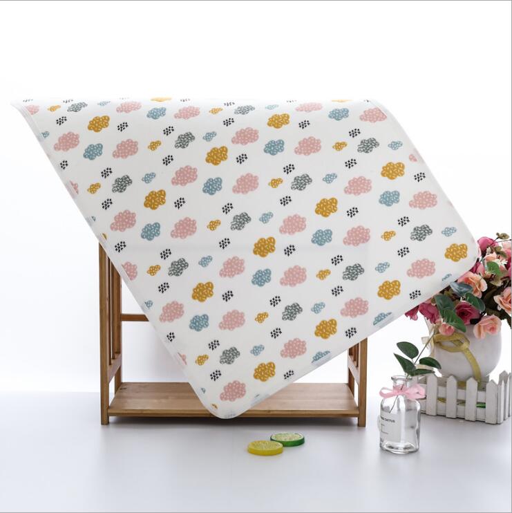 Portable Changing Pad Cover Baby Diaper Changing Mat Baby Washable Diaper Pad Diaper Changing Mat Reusable Wipes 70*120CM: Cloud